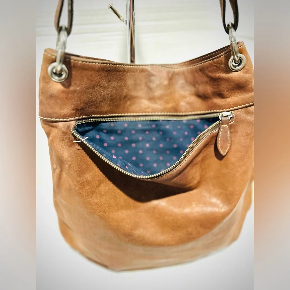 Marco Buggiani Italy Genuine Leather Hobo Bag